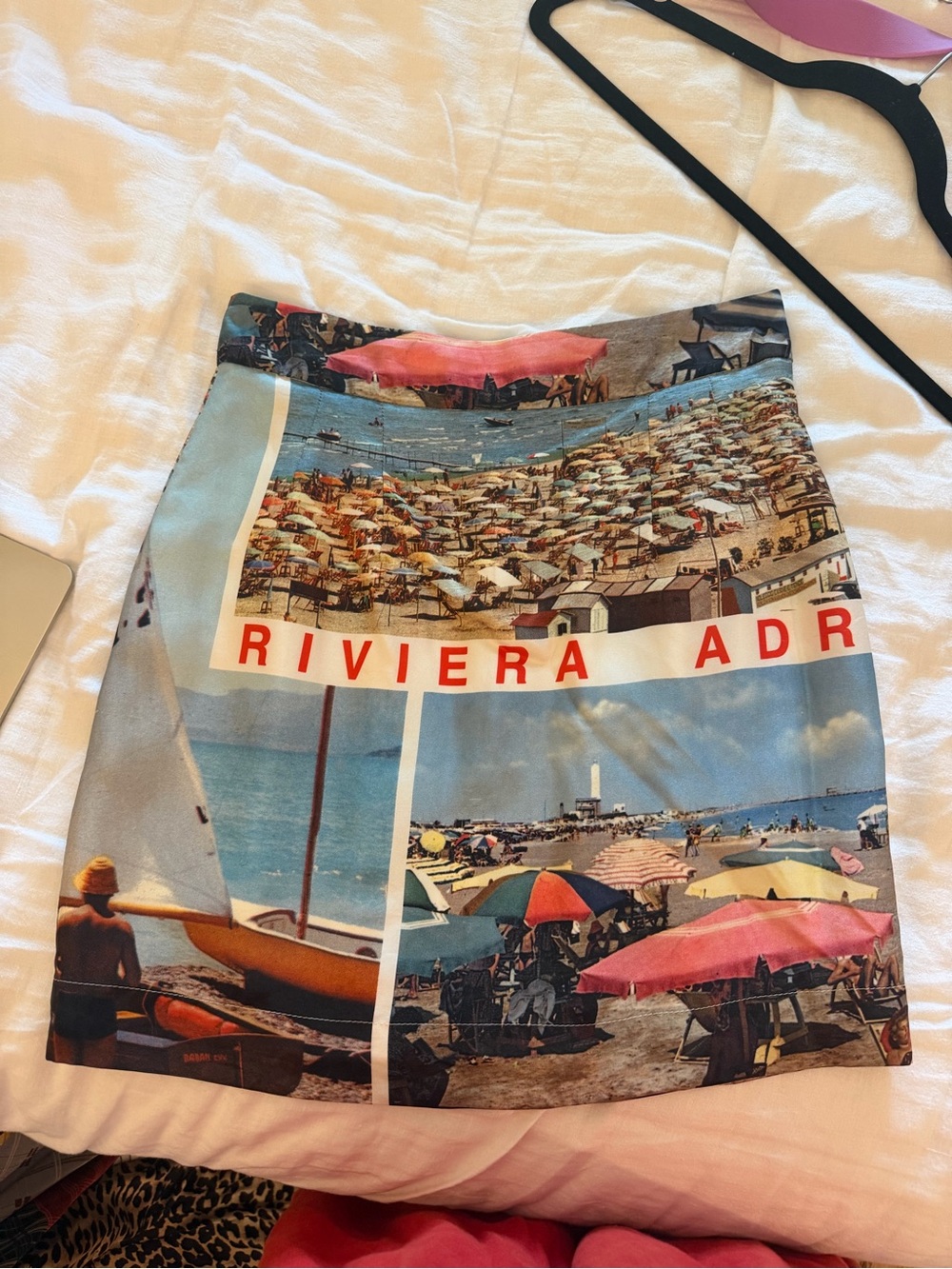 Isa Arfen ‘Postcard’ mini skirt size UK 8/US 4